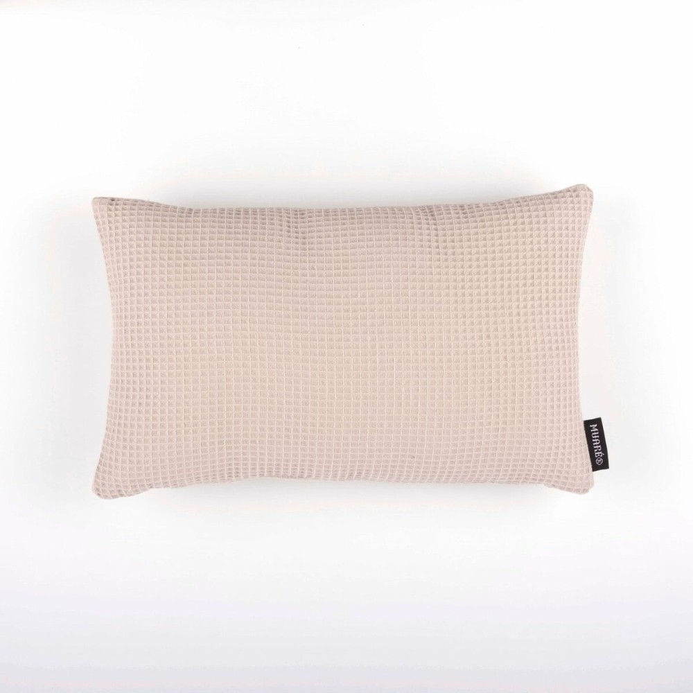 Housse de coussin Belum Waffle Rose 30 x 50 cm