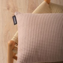 Housse de coussin Belum Waffle Rose 30 x 50 cm