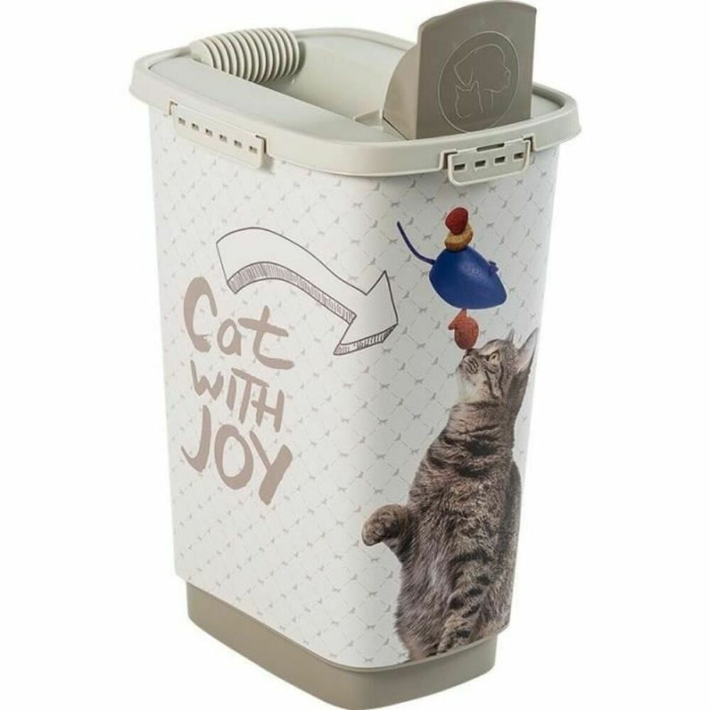 Cat Feeder Rotho Beige Plastic