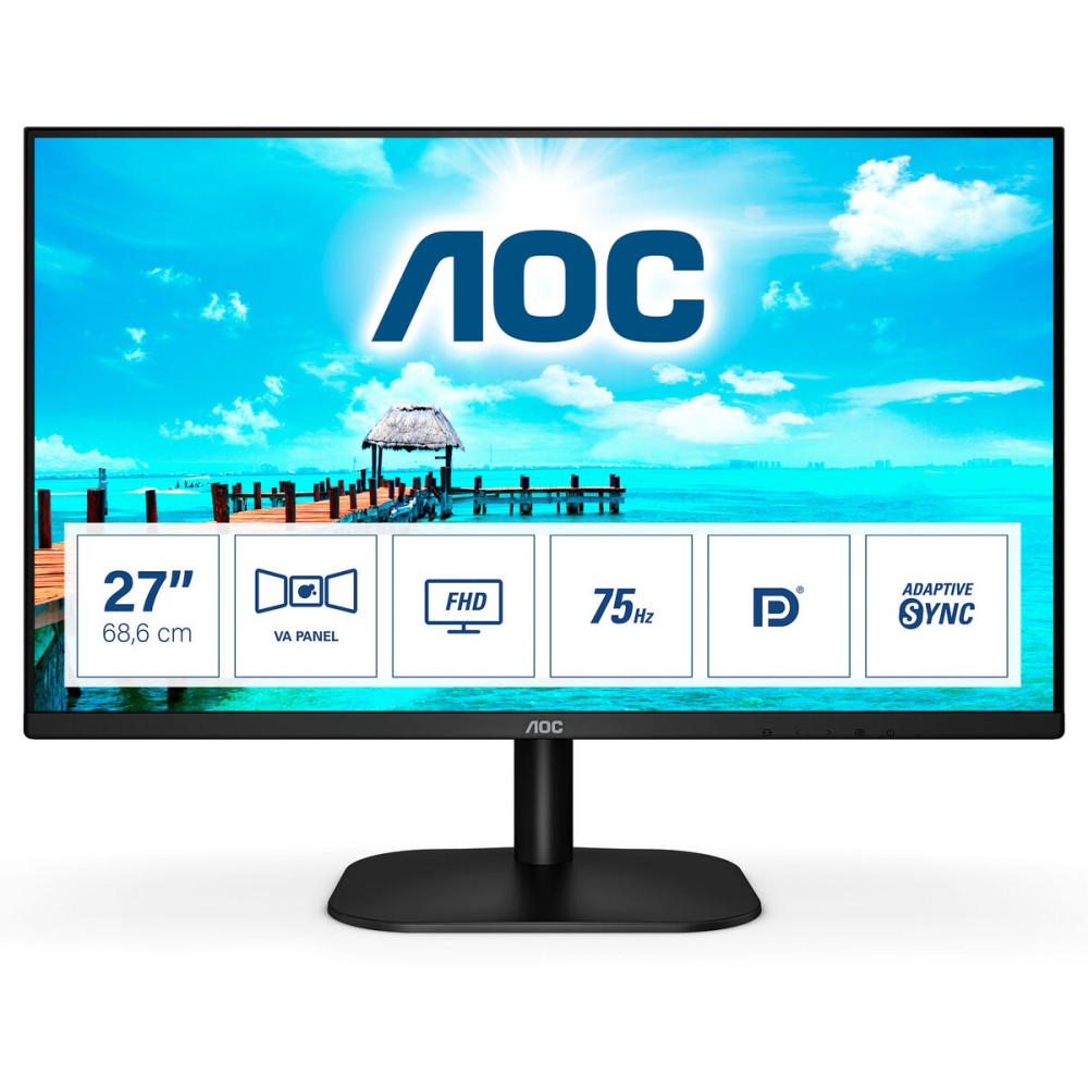 Écran AOC 27B2QAM 27" LED VA Flicker free 75 Hz