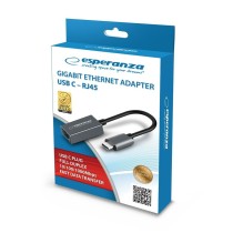 Adaptateur USB-C vers Ethernet Esperanza ENA102