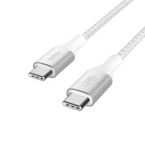 Câble USB-C Belkin CAB015BT1MWH 1 m Blanc (1 Unité)