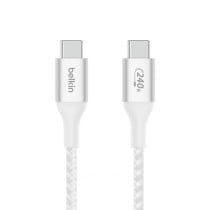 Câble USB-C Belkin CAB015BT1MWH 1 m Blanc (1 Unité)