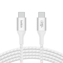 Câble USB-C Belkin CAB015BT1MWH 1 m Blanc (1 Unité)