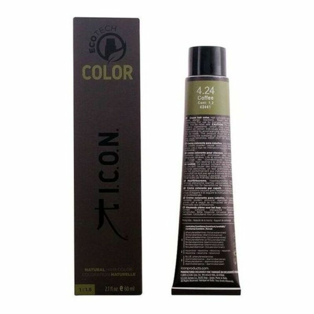 Permanent Dye Ecotech Color I.c.o.n. Ecotech Color (60 ml) Nº 9.0-rubio muy claro Nº 8.0-rubio claro 60 ml