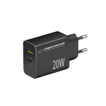 Wall Charger Esperanza EZC105K Black