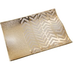 Tischdekoration Alexandra House Living Gold aus Keramik 4 x 30 x 22 cm