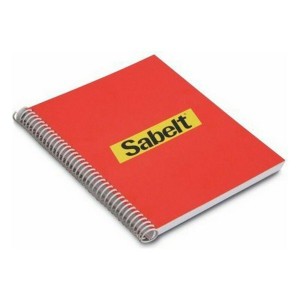 Bloc de Notes Sabelt SBZ240600 Rouge