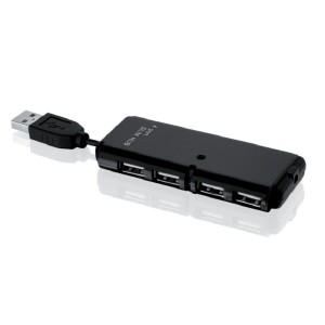 Hub USB Ibox IUHT008C Schwarz