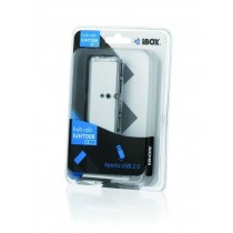 Hub USB Ibox IUHT008C Noir