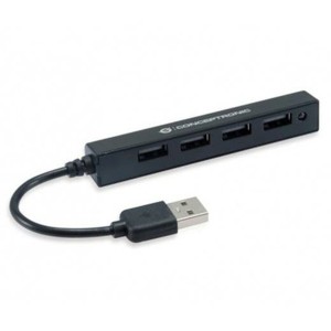 Hub USB Conceptronic HUBBIES05B Noir