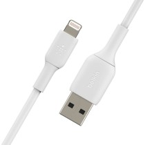 Câble USB vers Lightning Belkin CAA001BT0MWH Blanc 15 cm (1 Unité)