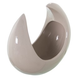 Centerpiece Alexandra House Living Grey Ceramic Moon 20 x 27 x 29 cm