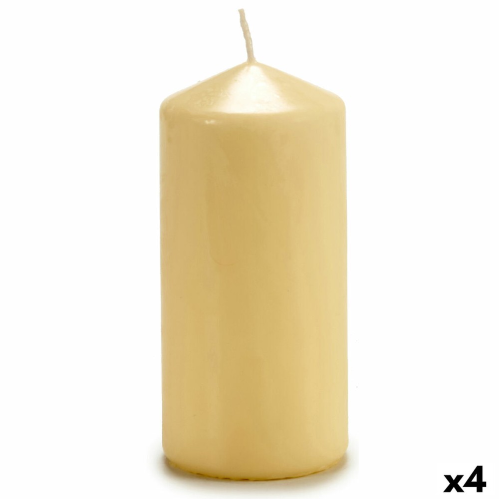 Bougie 15,5 cm Crème (4 Unités)