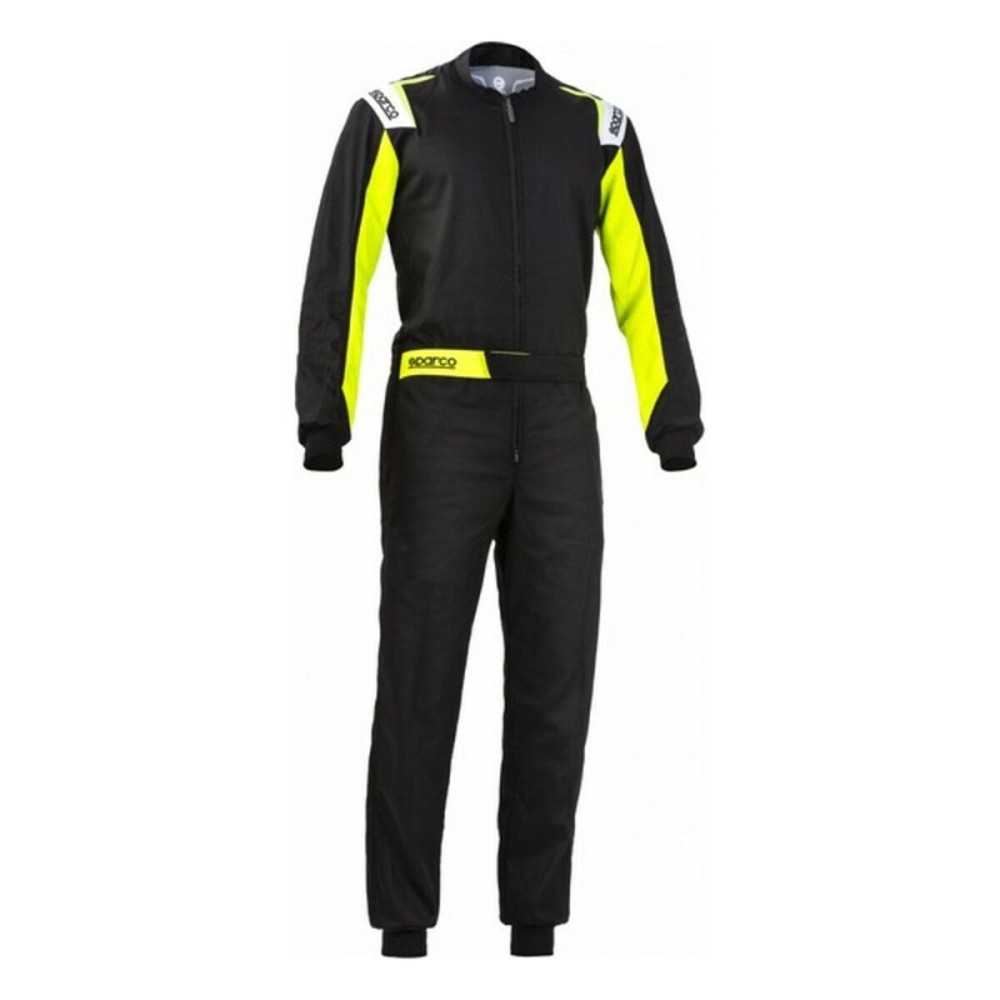 Mono Karting Sparco Rookie Jaune Noir (Taille XS)