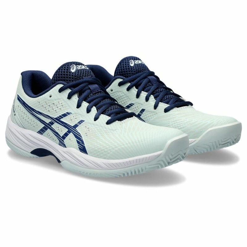 Chaussures de Tennis pour Femmes Asics Gel-Resolution 9 Clay/Oc Menthe