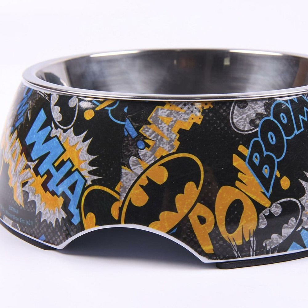 Futternapf für Hunde Batman Melamine 180 ml Schwarz Metall