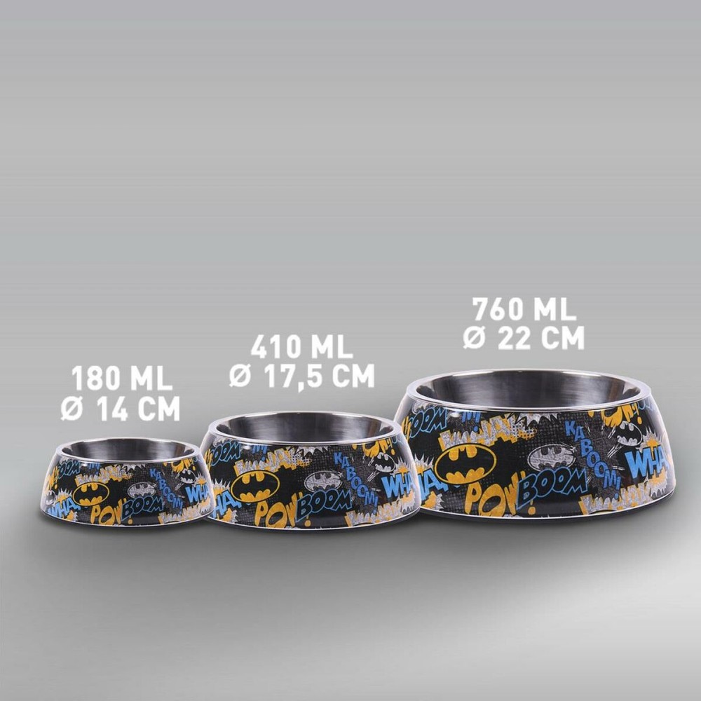 Futternapf für Hunde Batman 760 ml Melamine Metall Bunt