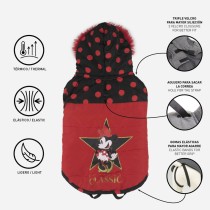 Manteau pour Chien Minnie Mouse Noir XS Rouge