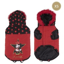 Hundemäntelchen Minnie Mouse Schwarz XS Rot