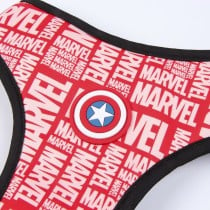 Dog Harness Marvel Reversible Red XS