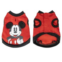 Hundepulli Mickey Mouse XXS Rot