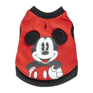 Dog Sweatshirt Mickey Mouse S Red