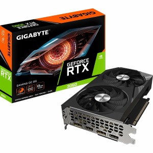 Carte Graphique Gigabyte GeForce RTX 3060 GAMING GDDR6 GeForce RTX 3060 8 GB