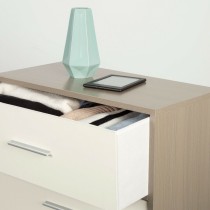 Nightstand Max Home White Grey 58 x 70 x 30 cm