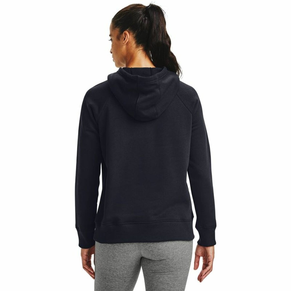 Damen Sweater mit Kapuze Under Armour Rival Fleece Marineblau