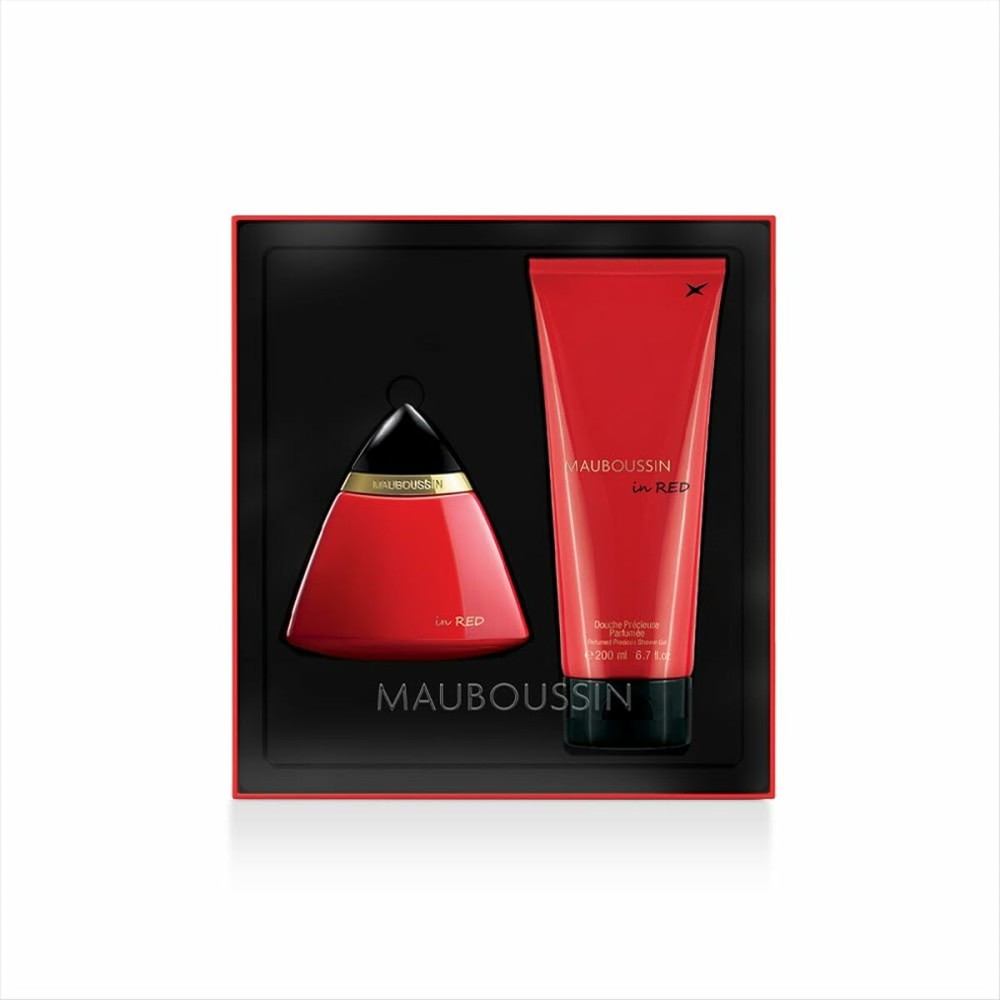 Men's Perfume Set Mauboussin In Red 100 ml 2 Pieces