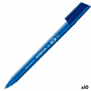 Felt-tip pens Staedtler Noris Club Blue (10 Units)