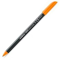 Felt-tip pens Edding 1200 Orange (10 Units)