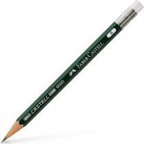 Pencil with Eraser Faber-Castell 9000 B Hexagonal B (3 Units)