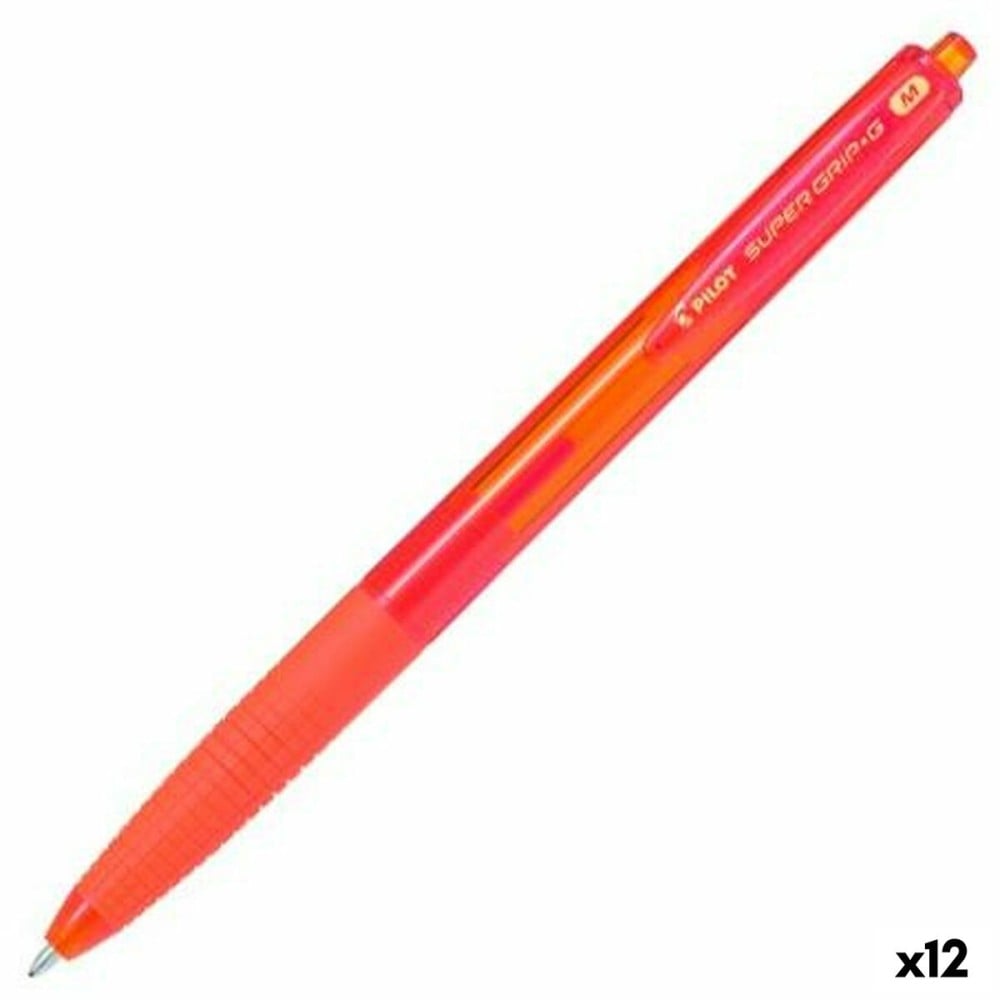 Stift Pilot Supergrip G Orange 0,4 mm 1 mm (12 Stück)