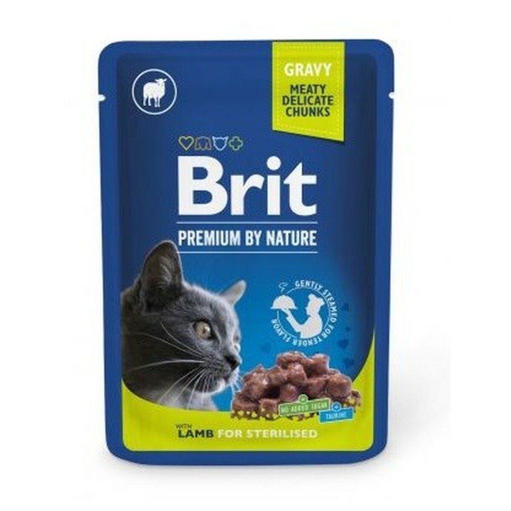 Cat food Brit Premium Lamb 100 g