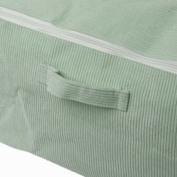 Storage Box Versa Corduroy 40 x 25 x 50 cm Green