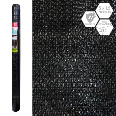 Concealment Mesh Black 1 x 500 x 150 cm 90 %