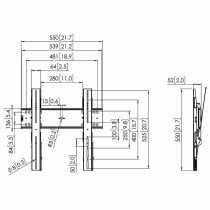 TV Mount Vogel's 7364100 65" 43" 75 Kg