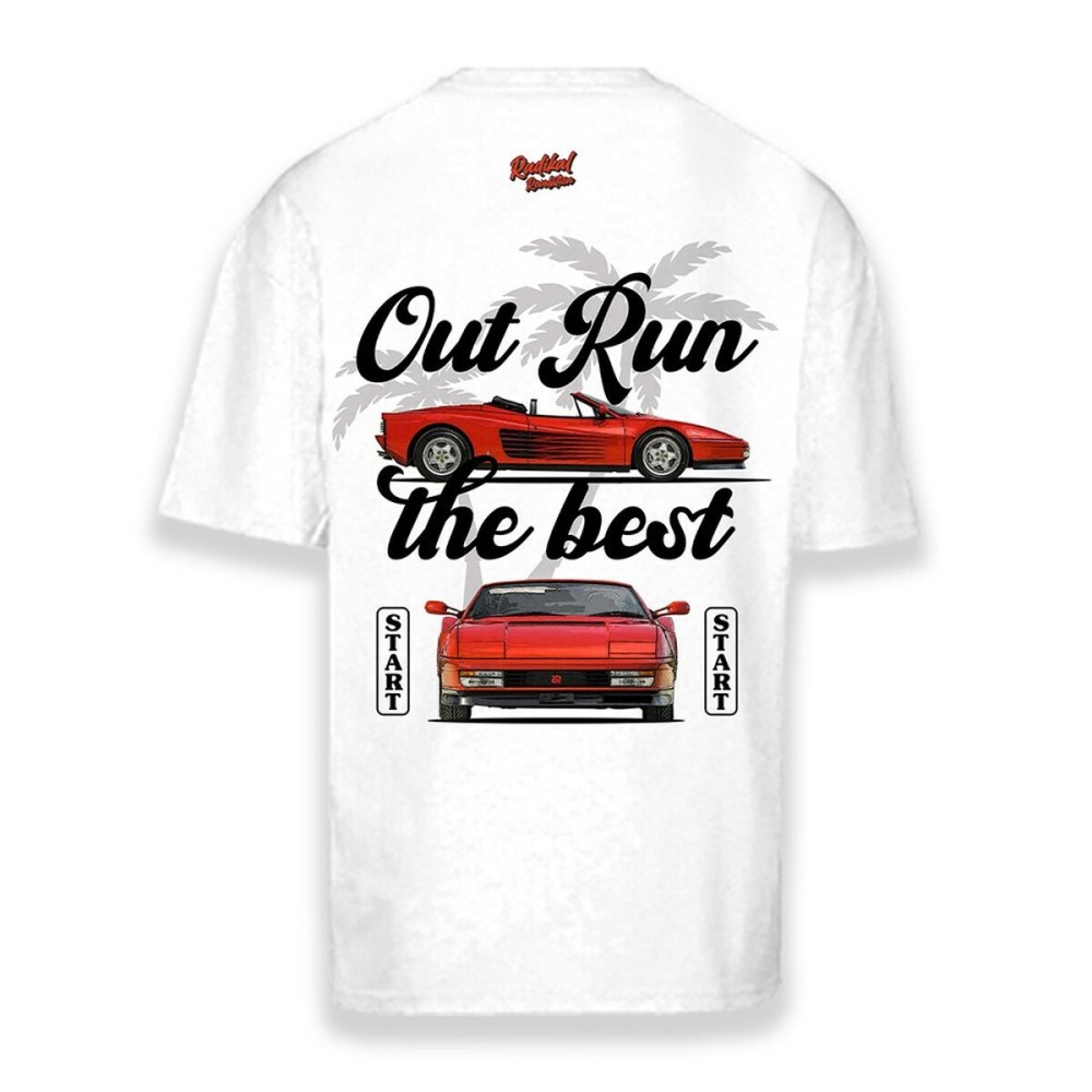 T-shirt à manches courtes homme RADIKAL OUT RUN Blanc S