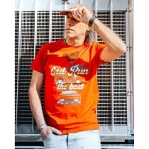 Herren Kurzarm-T-Shirt RADIKAL OUT RUN Rot L