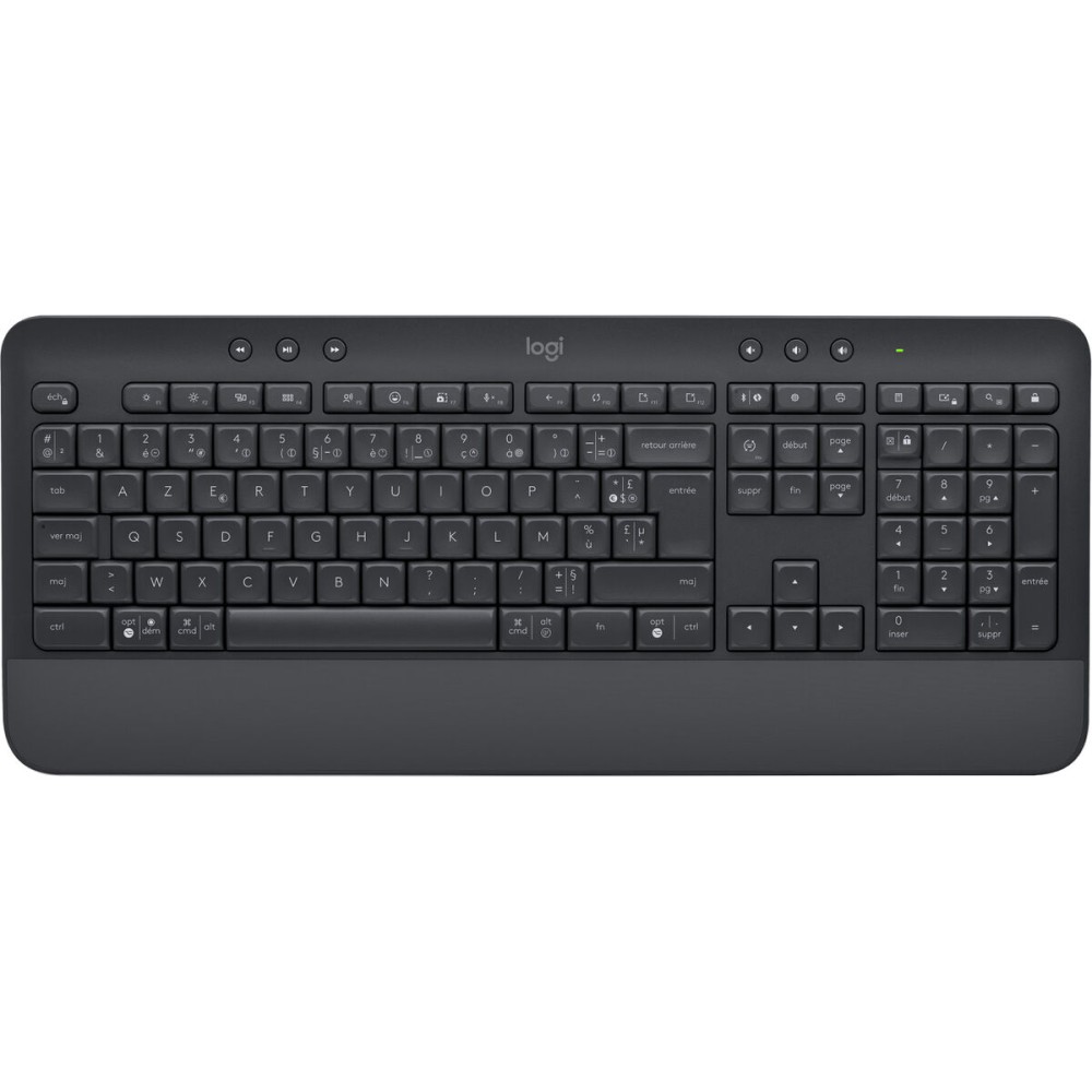 Tastatur Logitech Signature K650 AZERTY Französisch Dunkelgrau Grau