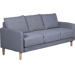 Sofa Alexandra House Living Grau 189 x 75 x 86 cm