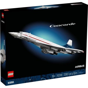 Konstruktionsspiel Lego Concorde Weiß