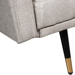 Schlafsofa Alexandra House Living Beige 193 x 83 x 75 cm