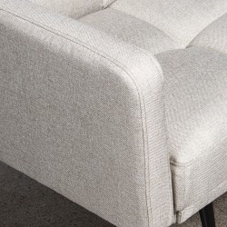 Canapé Convertible Alexandra House Living Beige 193 x 83 x 75 cm