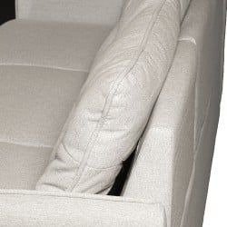 Sofa Alexandra House Living Beige 131 x 75 x 86 cm