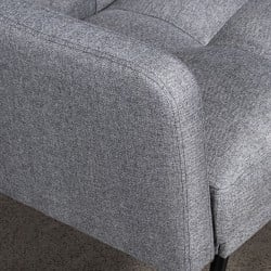 Schlafsofa Alexandra House Living Grau 193 x 83 x 75 cm