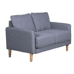 Sofa Alexandra House Living Grau 131 x 75 x 86 cm