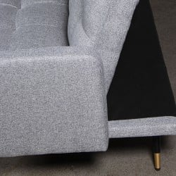 Canapé Convertible Alexandra House Living Gris 193 x 83 x 75 cm